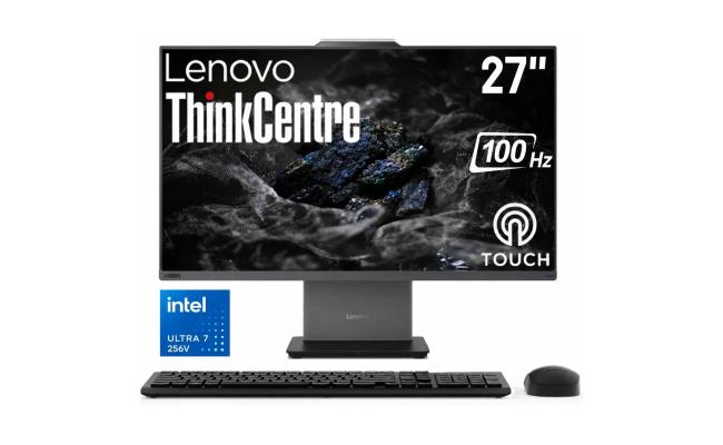 Lenovo ThinkCentre 50a Gen 6 27"  All-In-One PC Intel® CORE 5 -210H /Slim , Smart & Space -Saving Designed & NONE Touch Screen – Luna Grey
